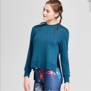 NEW Joy Lab Teal Sweatshirt, XS